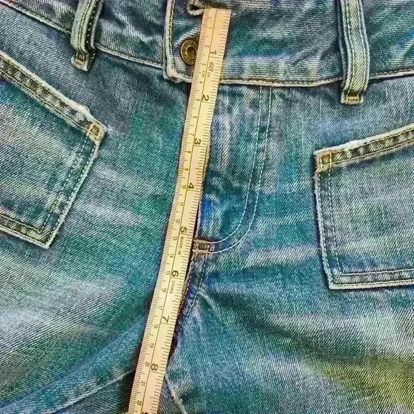 DESIEL LOW RISE  FLAIR LEG JEANS - Picture 5 of 6